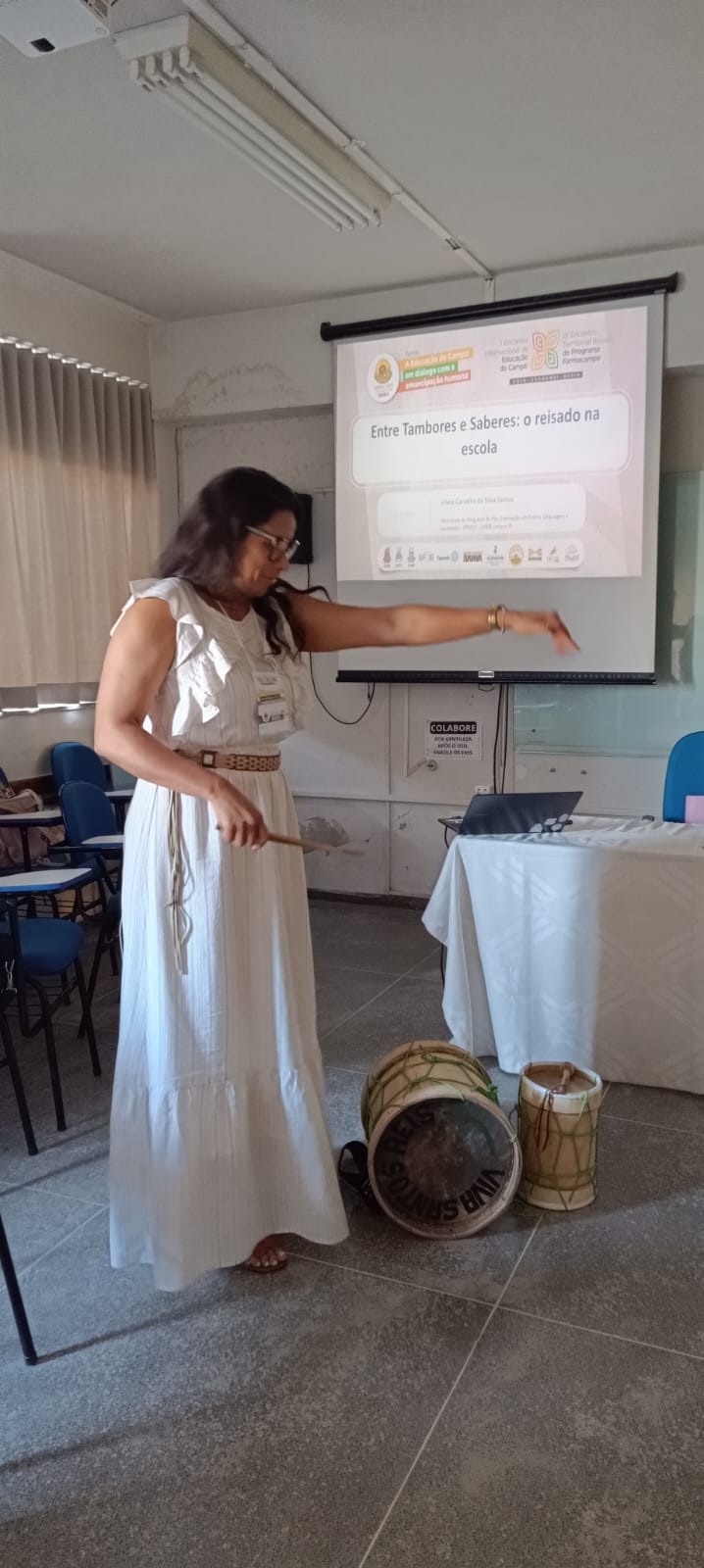 Visita às escolas
